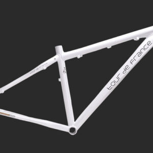 Велосипедная рама 29" алюминиевая Tour De France размер 17" White