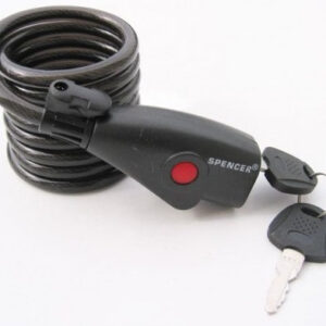 Велосипедный замок Spencer ZS7109 под ключ 8 х 1800мм (ZS7109)