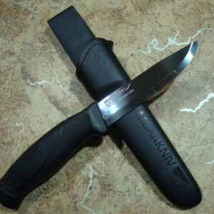 Туристический нож Mora Companion black Stainless Steel (12141)