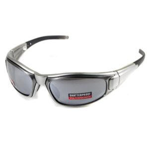 Велоочки Boardz silver mirror