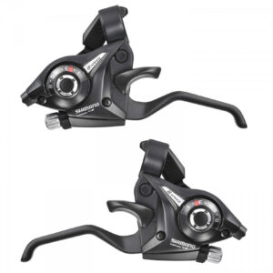 Манетки моноблоки (переключатель) Shimano (шимано) ST-EF51-3-7-K Altus 3х7 Копия