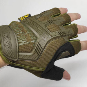 Тактические перчатки Mechanix (Беспалый). - Khaki M (m-pact1-olive-xl)