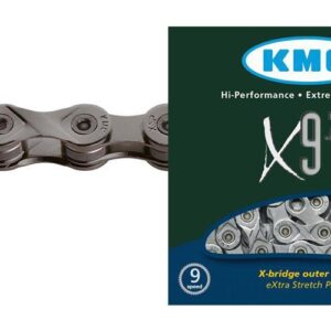 Цепь KMC (кмс) X9.73 с замком, 116 звеньев, 9 звезд