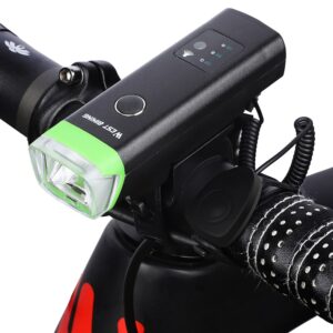 Умная велофара West Biking 350 люмен с гудком 1
