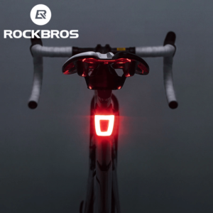 Задний велофонарь водонепроницаемый Rockbros на шлем