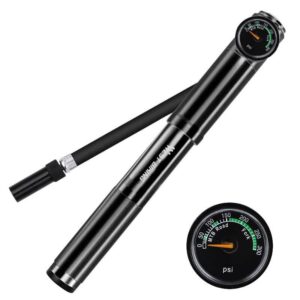 Насос West Biking Presta & Schrader 300 PSI 20 Бар с манометром D style