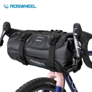 Велосипедная сумка на руль Roswheel 7L водонепроницаемая black 1