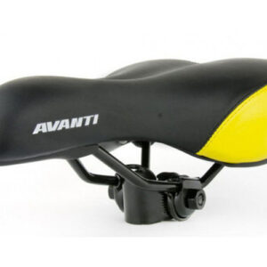 Седло Avanti AVY-6690 черный /желтый (6690-black-yellow)