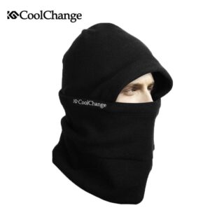 Зимняя велосипедная балаклава флисовая Coolchange теплая лыжная маска