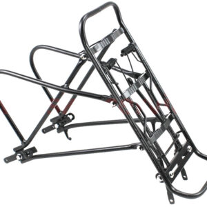 Багажник 26 - 28" алюминий, цельносварной черный HS-002 (409678)