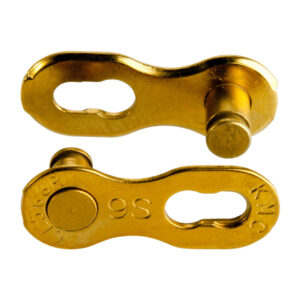 Замок для цепи KMC CL-566R Gold 9sp (411456)