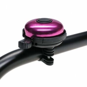 Звонок велосипедный M-Wave алюминиевый розовый (A-DKL-0055)