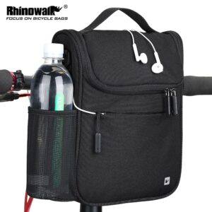 Сумка на руль велосипеда самоката Rhinowalk 5L с дождевиком