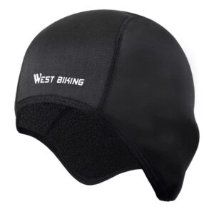 Зимний велоподшлемник West Biking велосипедный подшлемик-min