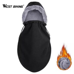 Теплая зимняя балаклава на флисе West Biking лыжная маска
