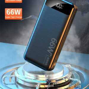 Павербанк 20000 mAh 66W Type-C быстрая зарядка