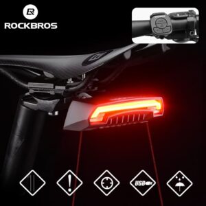 Задний фонарь Rockbros с беспроводным дистанционным управлением