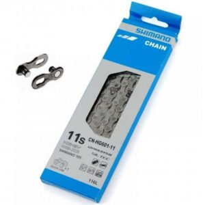 Велосипедная цепь Shimano CN-HG601, 116 линков, SIL-TEC 11-скоростей, + замок QUICK LINK OEM