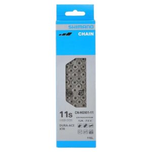 Велосипедная цепь Shimano CN-HG901, 116 линков, SIL-TEC 11-ск, + QUICK LINK