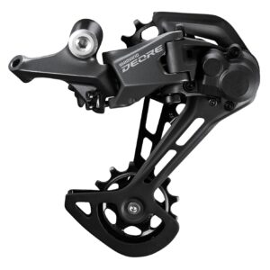 Задний переключатель Shimano Deore RD-M5100-SGS, Shadow Plus 1x11 длинная лапка