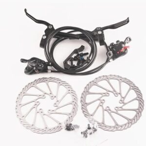 Дисковые гидравлические тормоза Shimano MT200 в комплекте с роторами Avid G3CS 160 мм