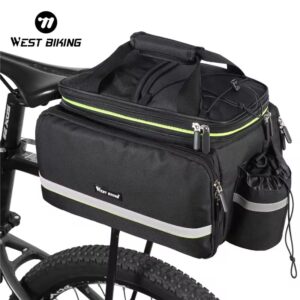 Сумка на багажник расширяемая West Biking 20-35 л