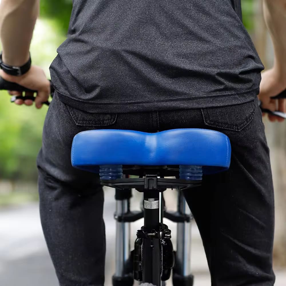 Эргономичное широкое седло для велосипеда West Biking мягкое седло 2